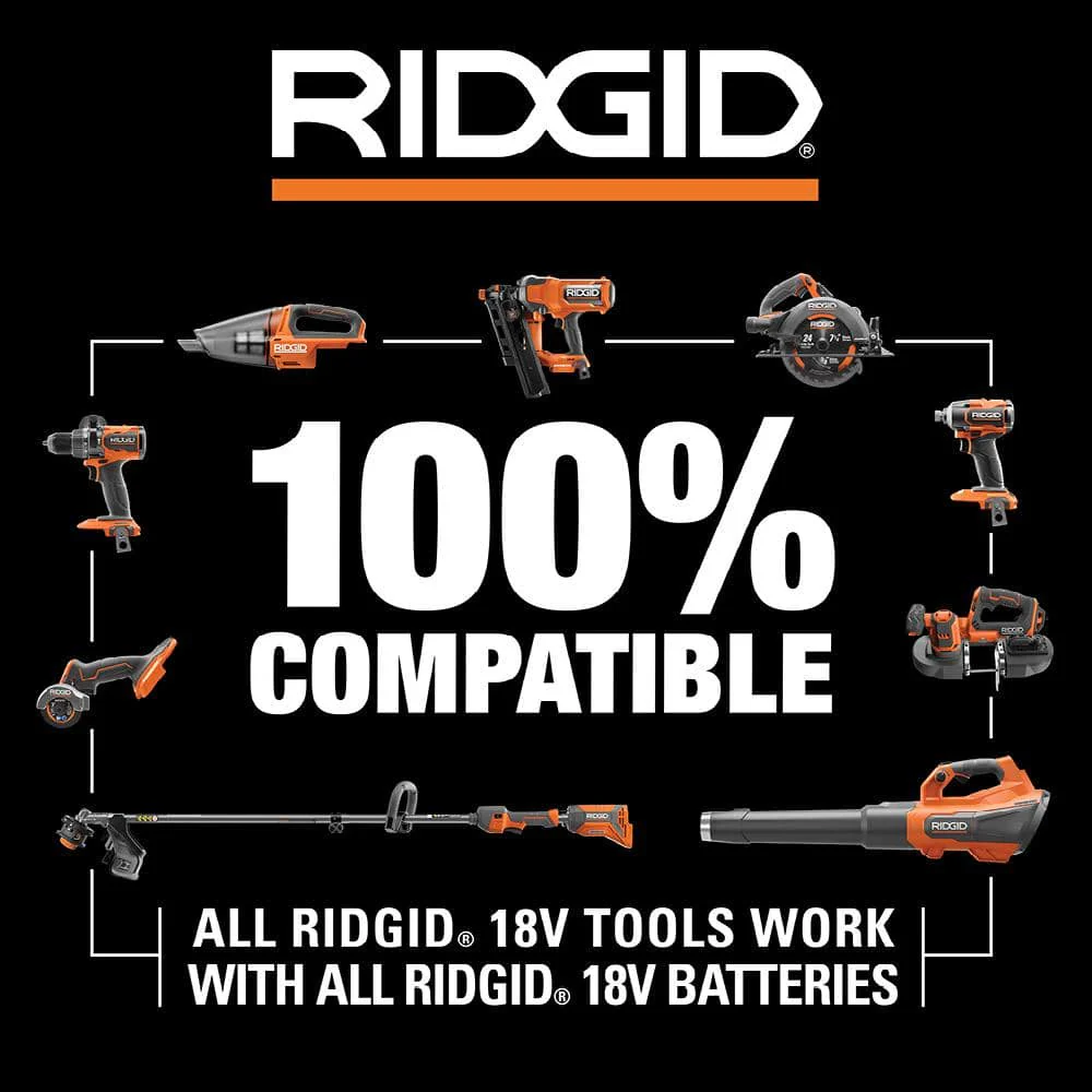 18V Cordless 105 MPH Jobsite Handheld Blower (Tool Only) - Image 8