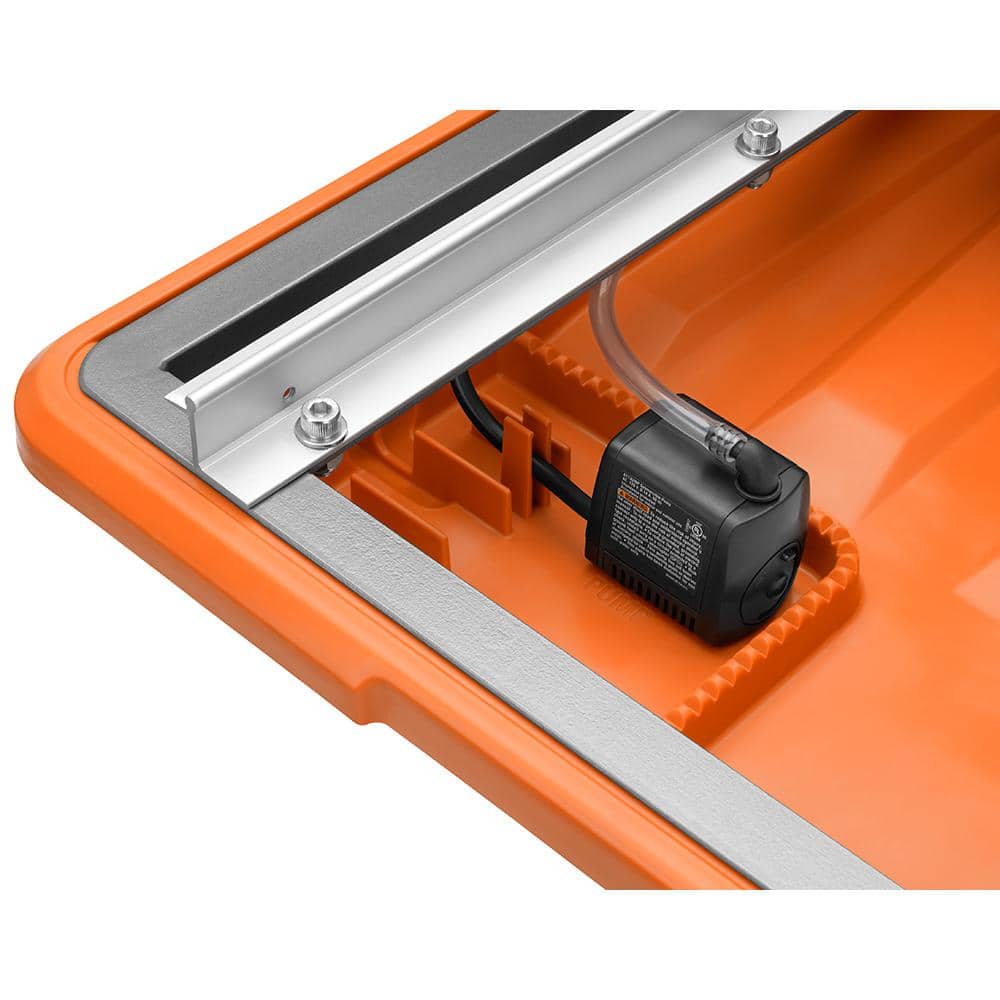9-Amp 7 in. Blade Corded Wet Tile Saw with Stand - Image 8