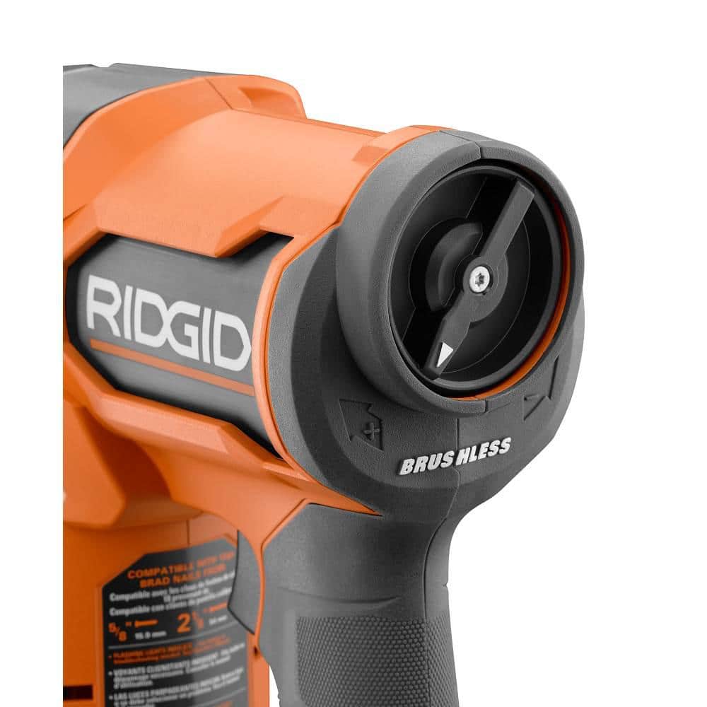 18V Brushless Cordless 18-Gauge 2-1/8 in. Brad Nailer (Tool Only) with CLEAN DRIVE Technology - Image 7