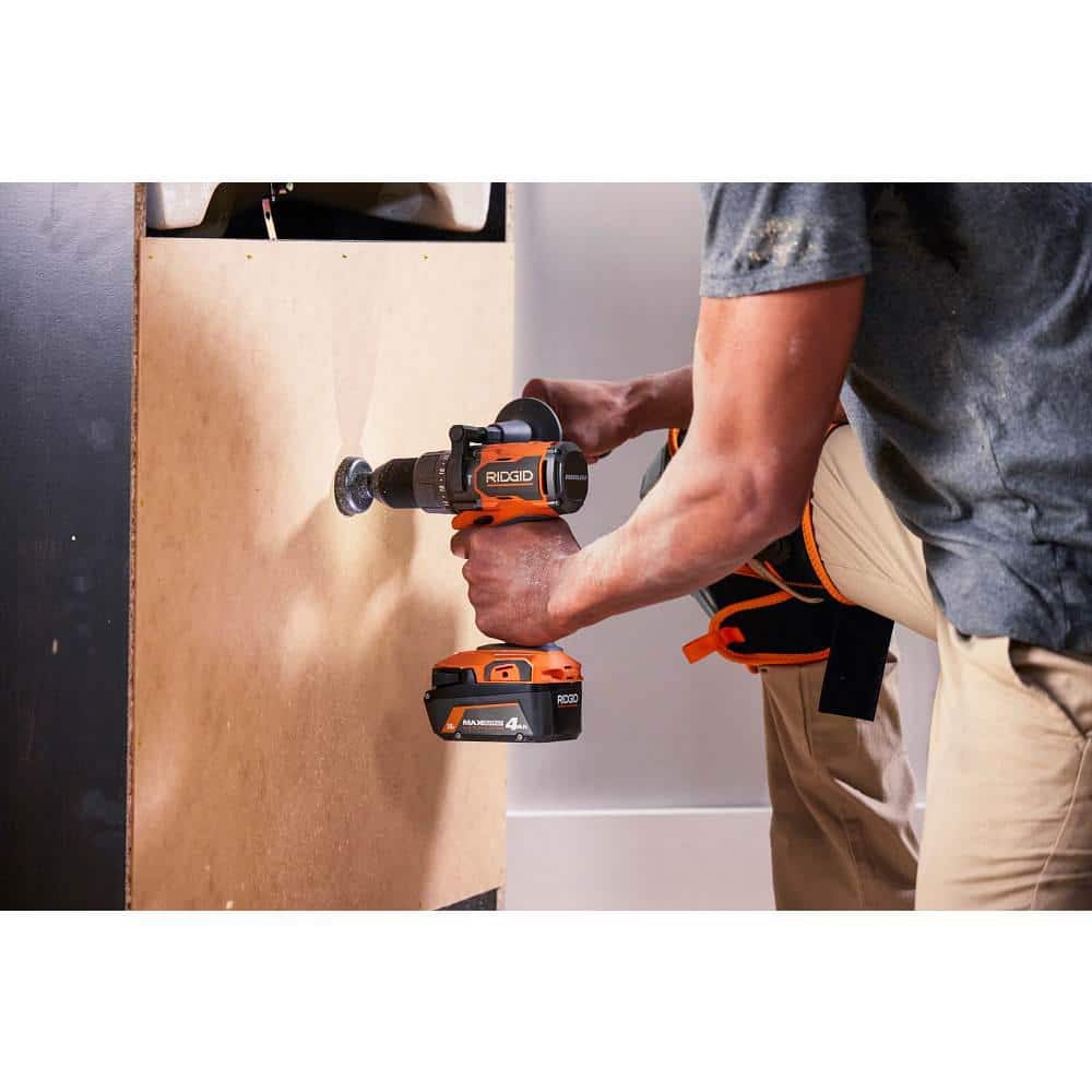 18V Brushless Cordless 1/2 in. Hammer Drill/Driver Kit with 4.0 Ah MAX Output Battery, 18V Charger, and Tool Bag - Image 11