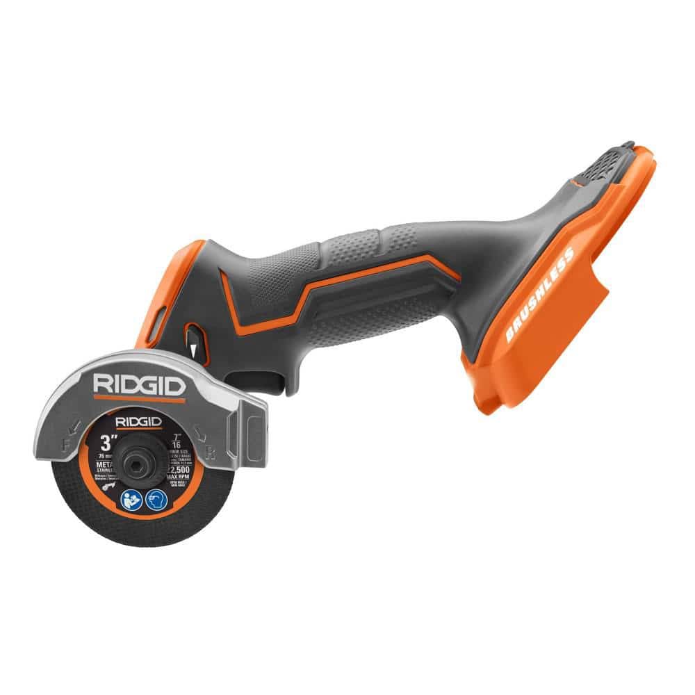 18V SubCompact Brushless Cordless 3 in. Multi-Material Saw Kit with (3) Cutting Wheels, 2.0 Ah Battery, and 18V Charger - Image 5