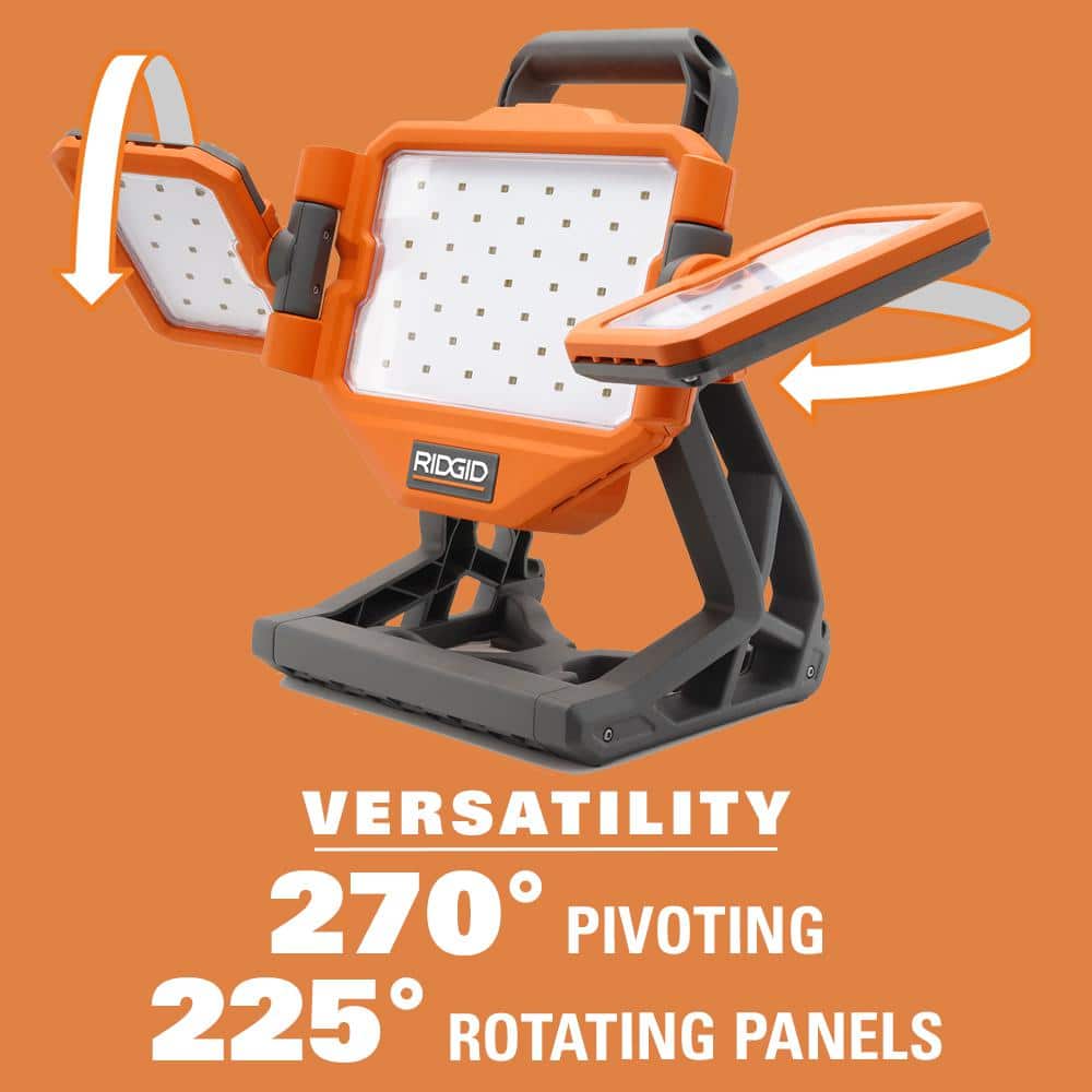 18V Cordless Hybrid LED Panel Light (Tool Only) - Image 6