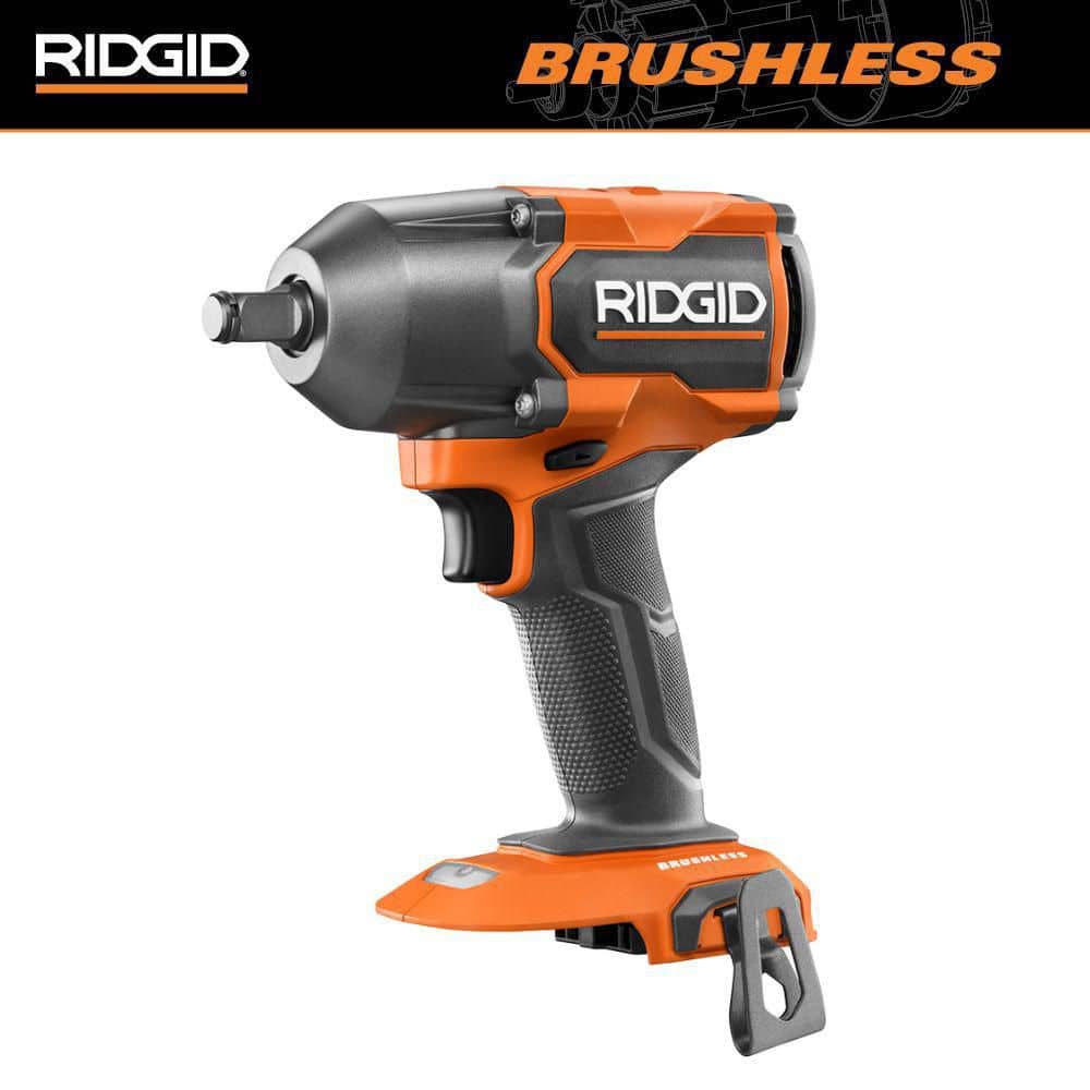 18V Brushless Cordless 4-Mode 1/2 in. Mid-Torque Impact Wrench with Friction Ring (Tool Only) - Image 12