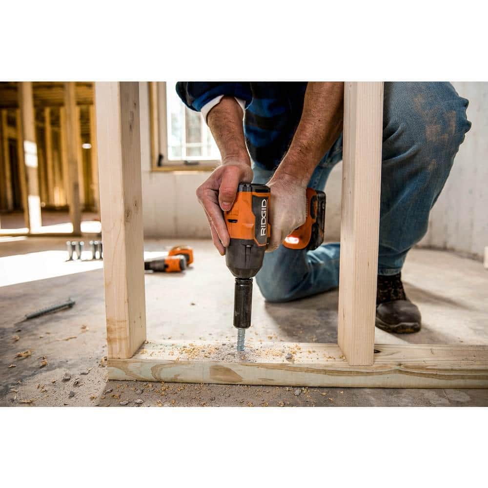 18V Brushless Cordless 1/2 in. Impact Wrench Kit with 4.0 Ah Battery and Charger - Image 7