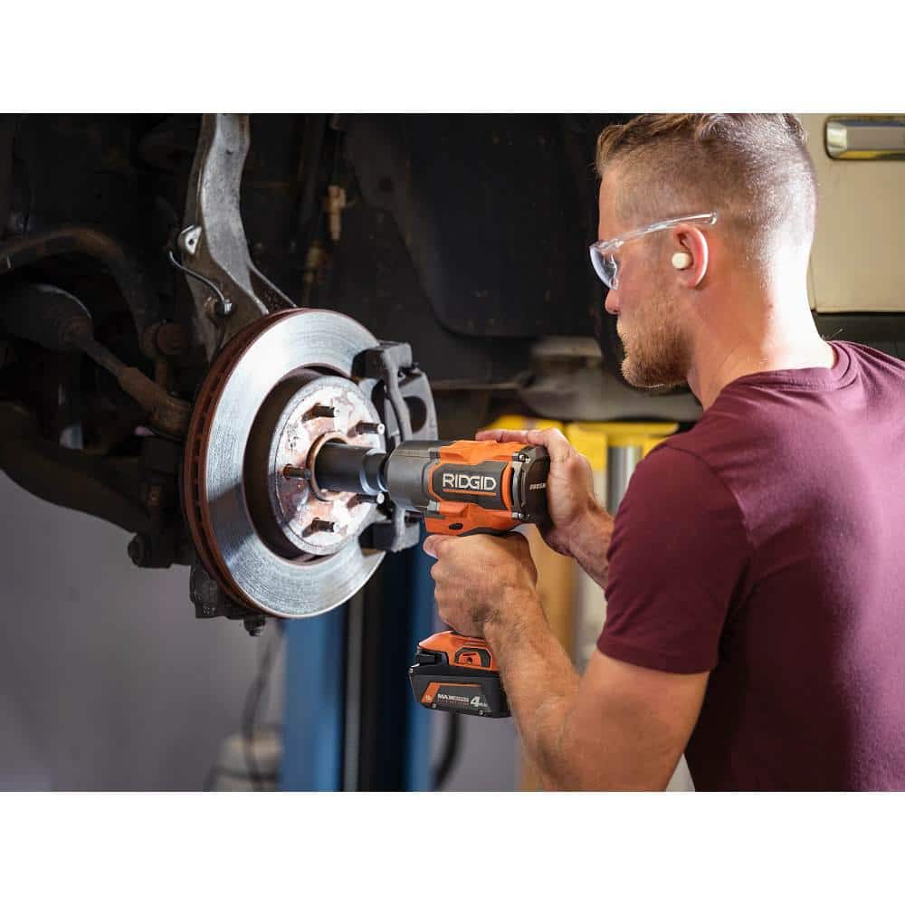 18V Brushless Cordless 4-Mode 1/2 in. High-Torque Impact Wrench Kit with 4.0 Ah Battery and Charger - Image 8