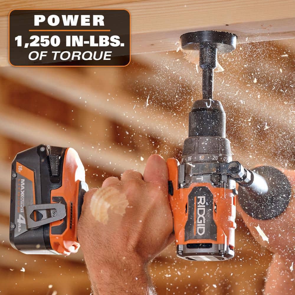 18V Brushless Cordless 1/2 in. High Torque Hammer Drill/Driver (Tool Only) - Image 6