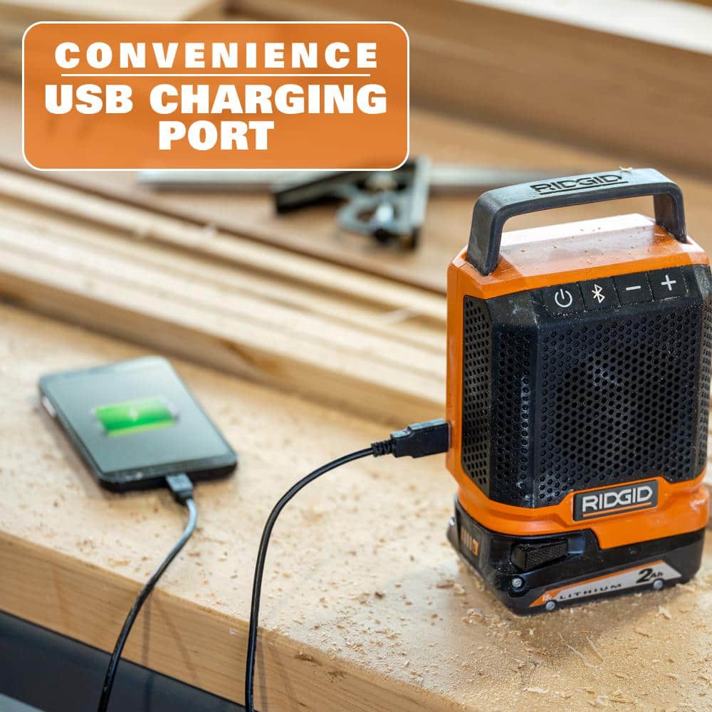 18V Cordless Speaker with Bluetooth Wireless Technology (Tool only) - Image 5