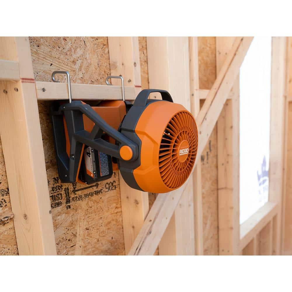 18V Cordless Jobsite Fan Kit with 4.0 Ah Battery and Charger - Image 7