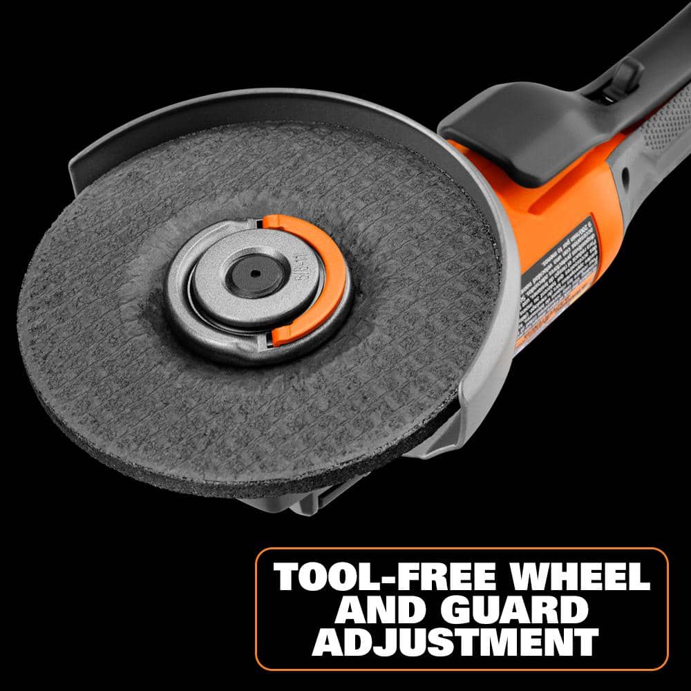 18V Brushless Cordless 4-1/2 in. Angle Grinder Kit with 4.0 Ah Battery and Charger - Image 7
