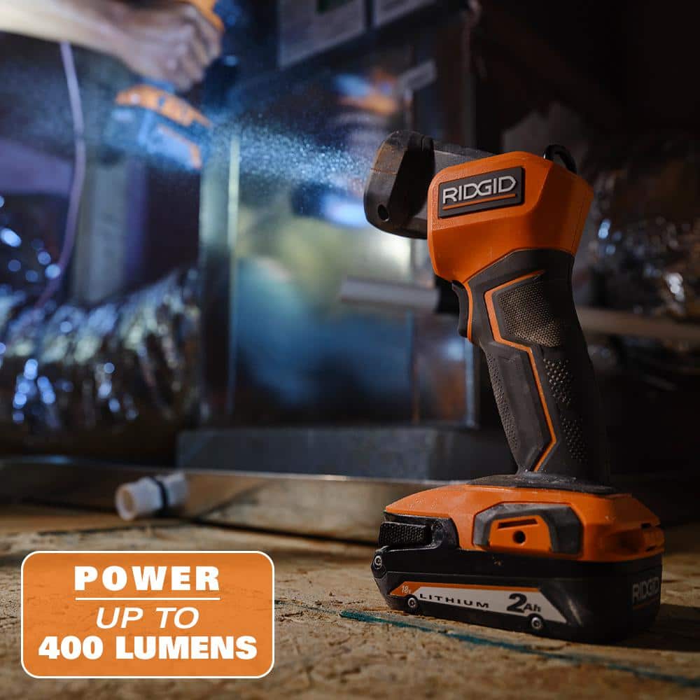 18V LED Worklight Kit with 2.0 Ah Battery and Charger - Image 4