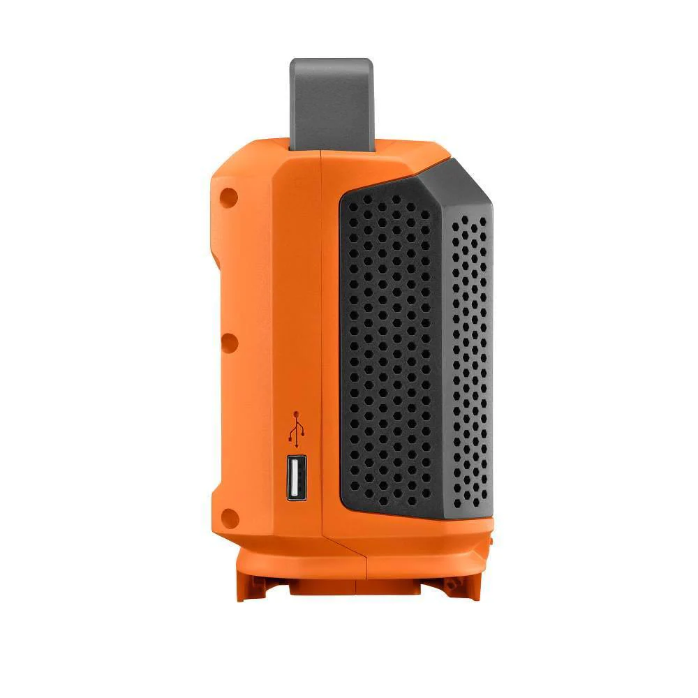 18V Cordless Speaker with Bluetooth Technology, 2.0 Ah Battery, and Charger - Image 9