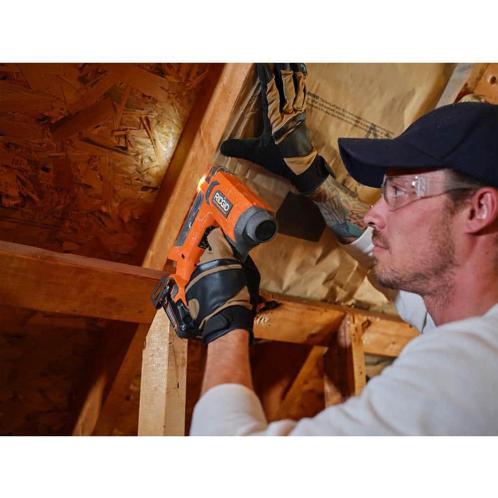 18V Cordless 3/8 in. Crown Stapler Kit with 2.0 Ah Battery and Charger - Image 9