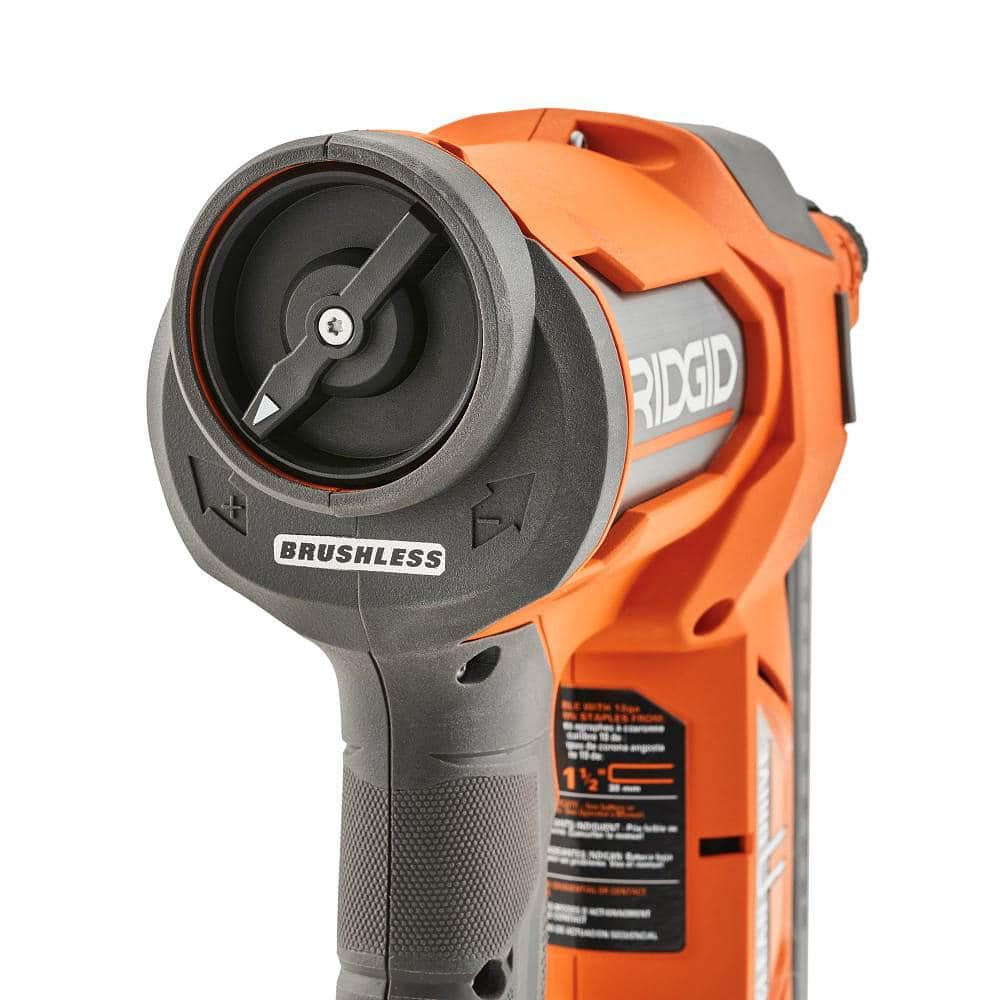 18V Brushless Cordless 18-Gauge Narrow Crown Stapler Kit with 2.0 Ah Battery and Charger - Image 11