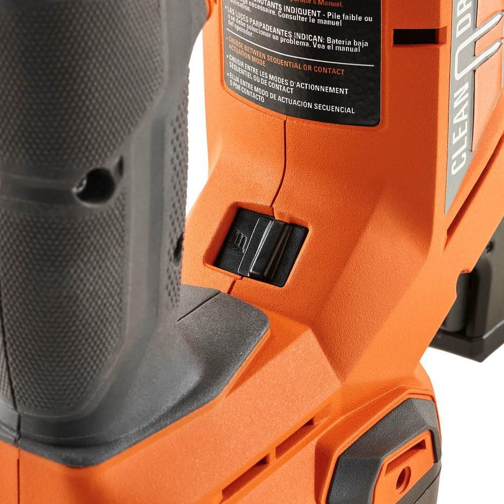 18V Brushless Cordless 18-Gauge Narrow Crown Stapler Kit with 2.0 Ah Battery and Charger - Image 13