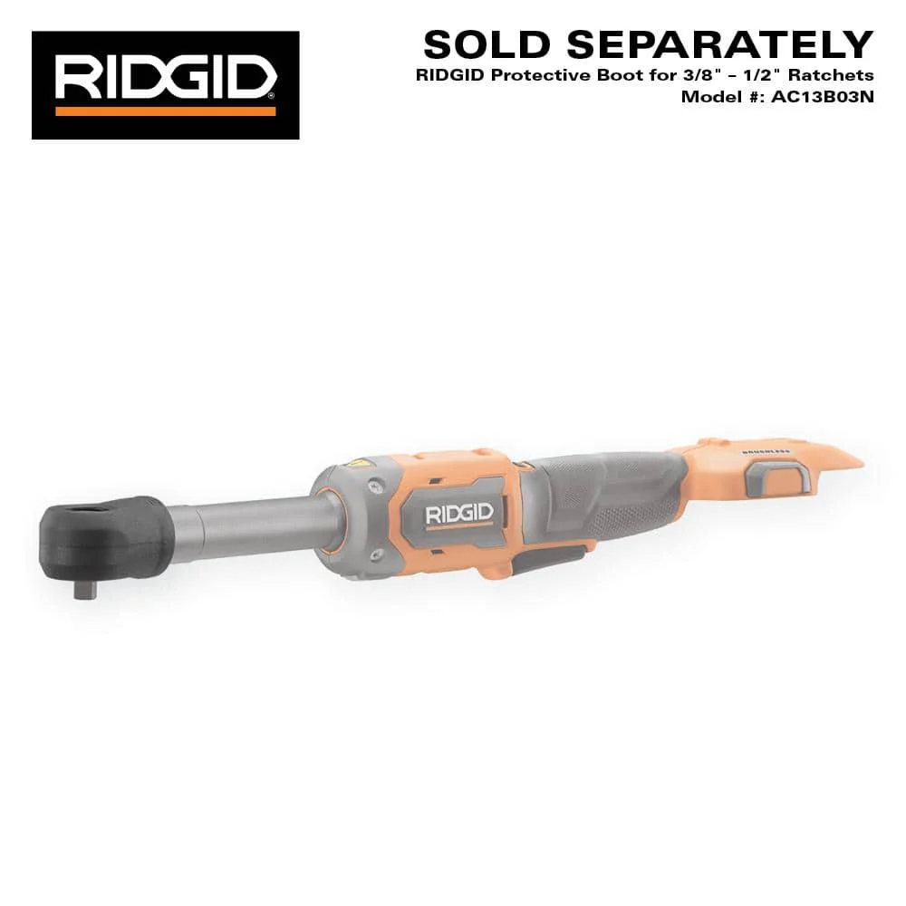 18V Brushless Cordless 3/8 in. Extended Reach Ratchet (Tool Only) - Image 8