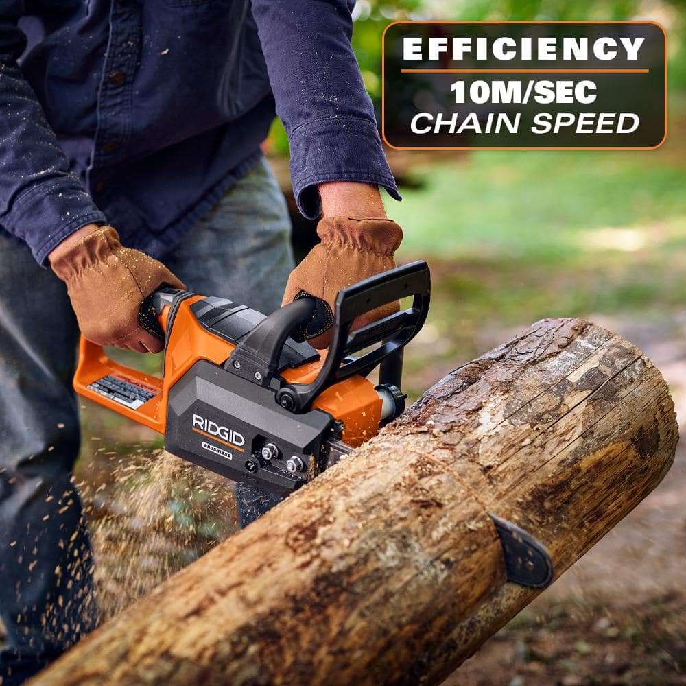 18V Brushless 12 in. Electric Battery Chainsaw (Tool Only) - Image 4
