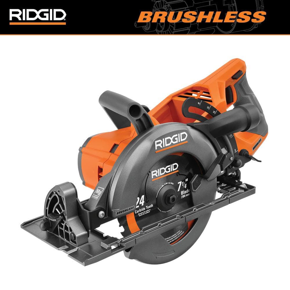 18V Brushless Cordless 7-1/4 in. Rear Handle Circular Saw (Tool Only) - Image 14