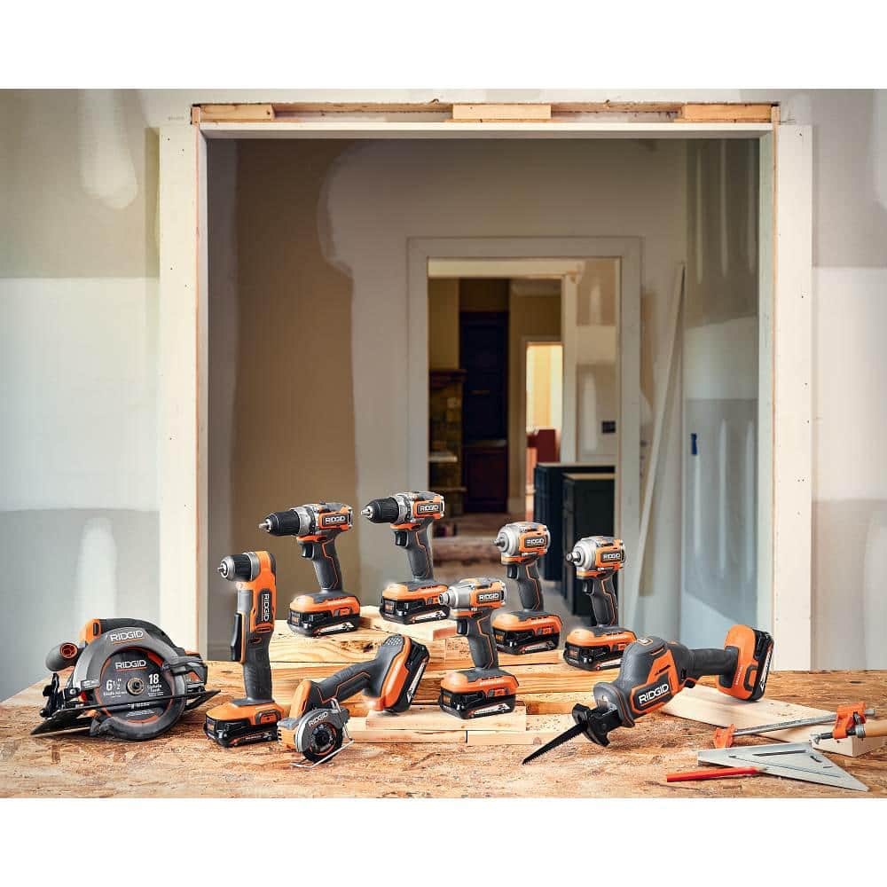 18V SubCompact Brushless Cordless 6-1/2 in. Circular Saw Kit with 4.0 Ah MAX Output Battery and Charger R8656K - Image 11