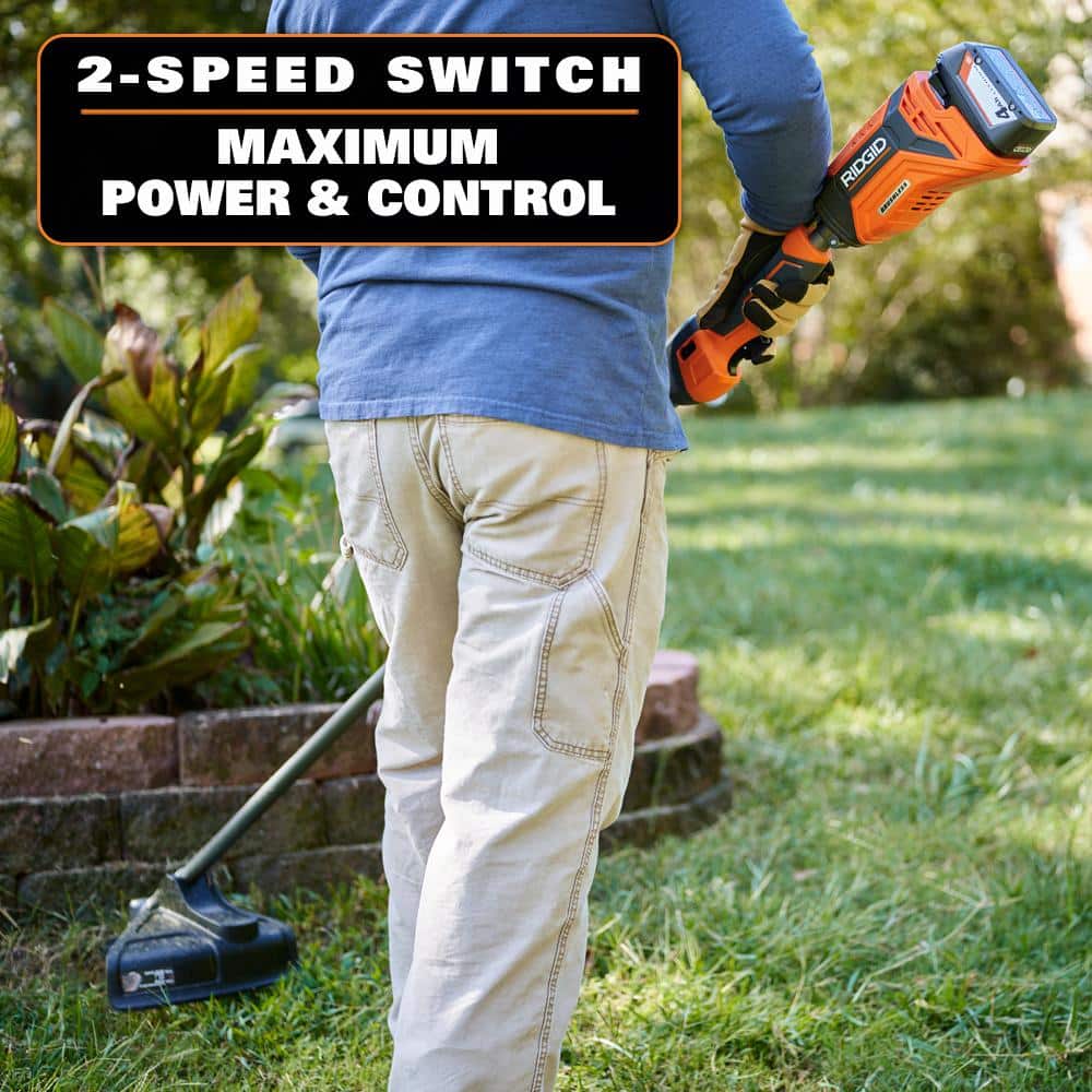 18V Brushless 14 in. Cordless Battery String Trimmer (Tool Only) - Image 4