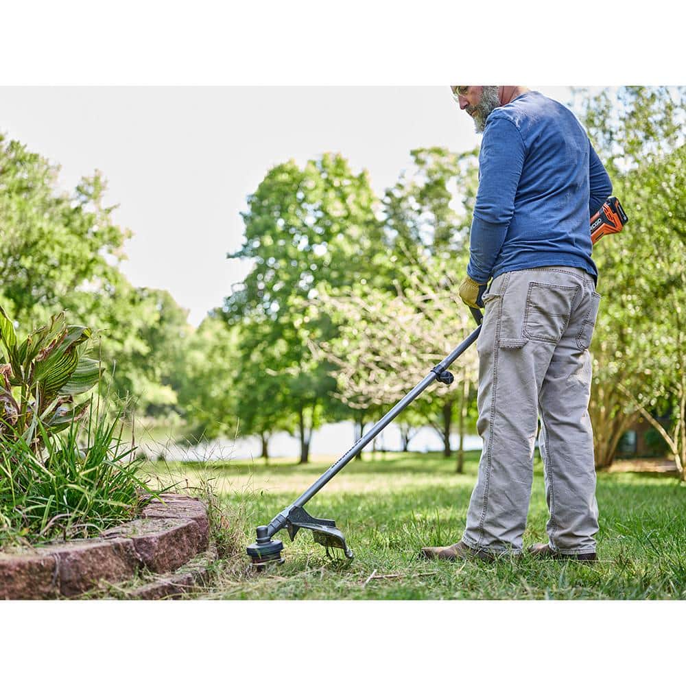 18V Brushless 14 in. Cordless Battery String Trimmer with 4.0 Ah Lithium-Ion Battery - Image 8