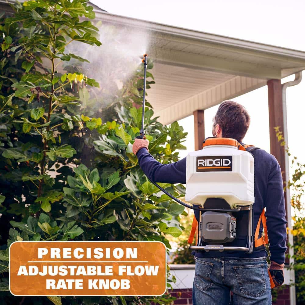 18-Volt Cordless Battery 4 Gal. Backpack Chemical Sprayer with 2.0 Battery and Charger - Image 5