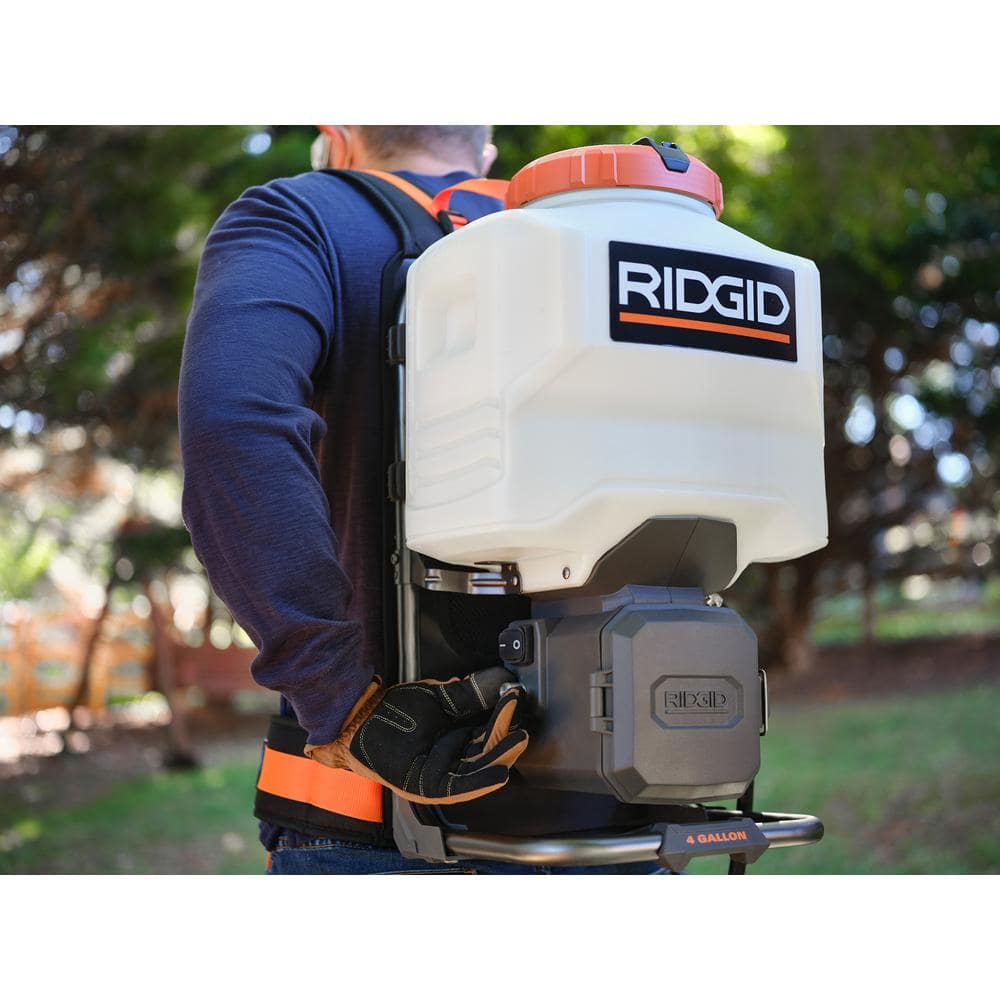 18-Volt Cordless Battery 4 Gal. Backpack Chemical Sprayer with 2.0 Battery and Charger - Image 7
