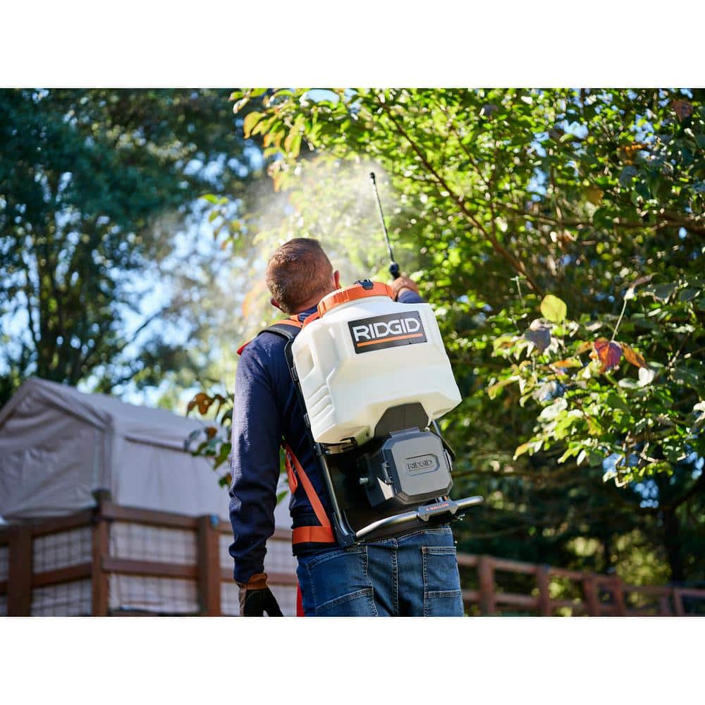 18-Volt Cordless Battery 4 Gal. Backpack Chemical Sprayer with 2.0 Battery and Charger - Image 8