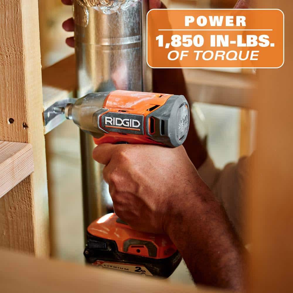 18V Cordless 2-Tool Combo Kit with Drill/Driver, Impact Driver, (2) 2.0 Ah Batteries, and Charger - Image 5