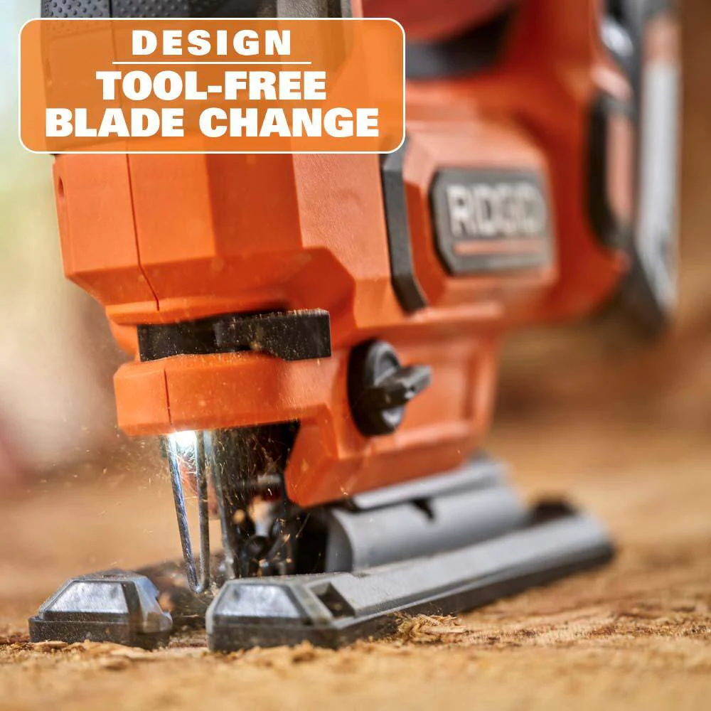 18V Cordless Jig Saw Kit with 2.0 Ah Lithium-Ion Battery and Charger - Image 6