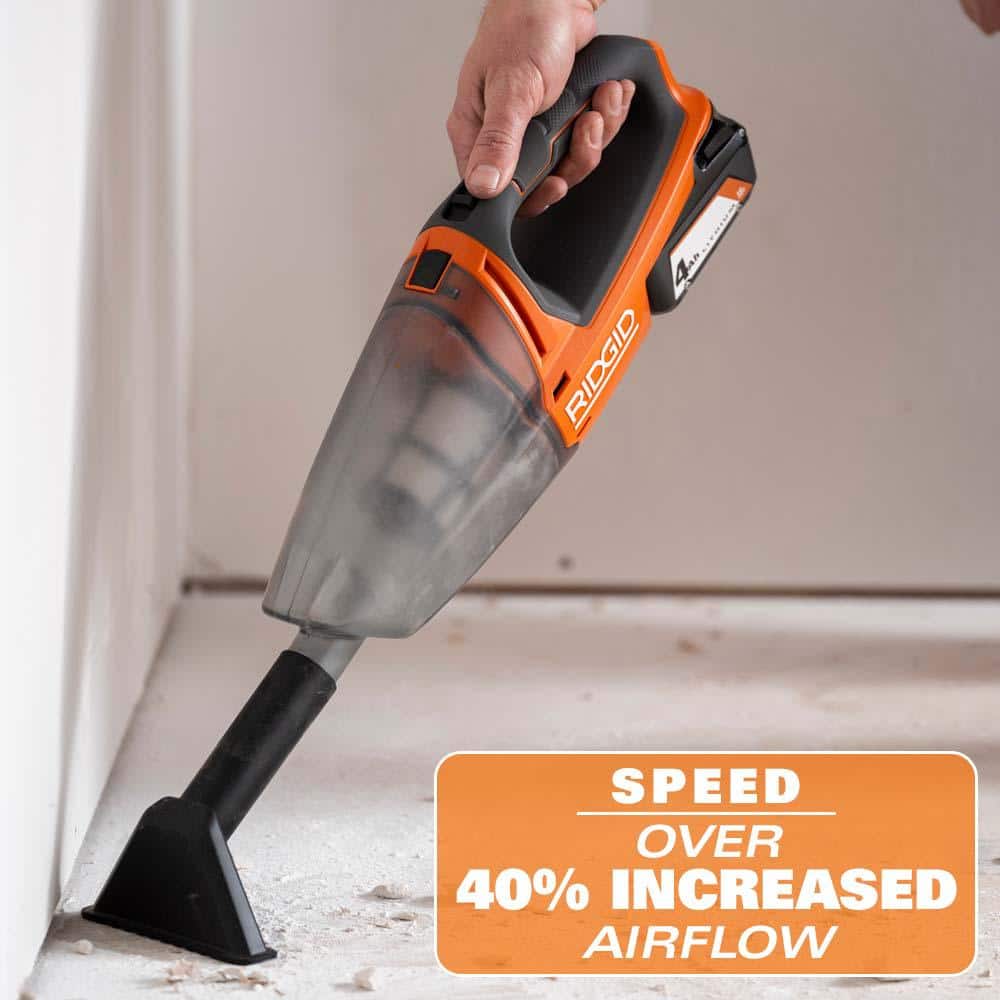 18V Cordless Hand Vacuum Kit with 2.0 Ah Battery and Charger - Image 5