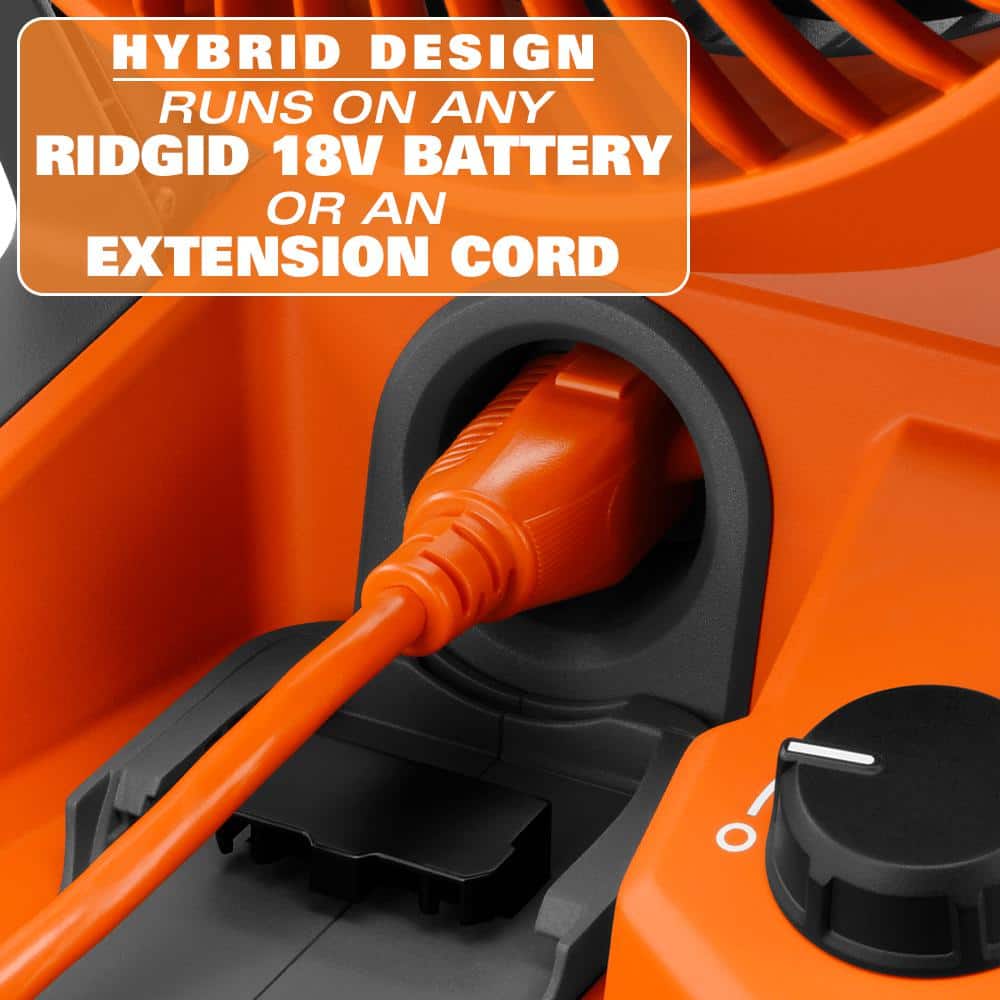 18V Cordless Hybrid Jobsite Fan 2-Pack (Tools Only) - Image 7